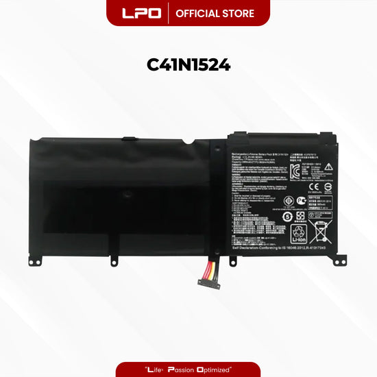 Laptop Battery C41N1524 Compatible with Asus ZenBook Pro UX501VW-DS71T-HID4, UX501VW-FI016T