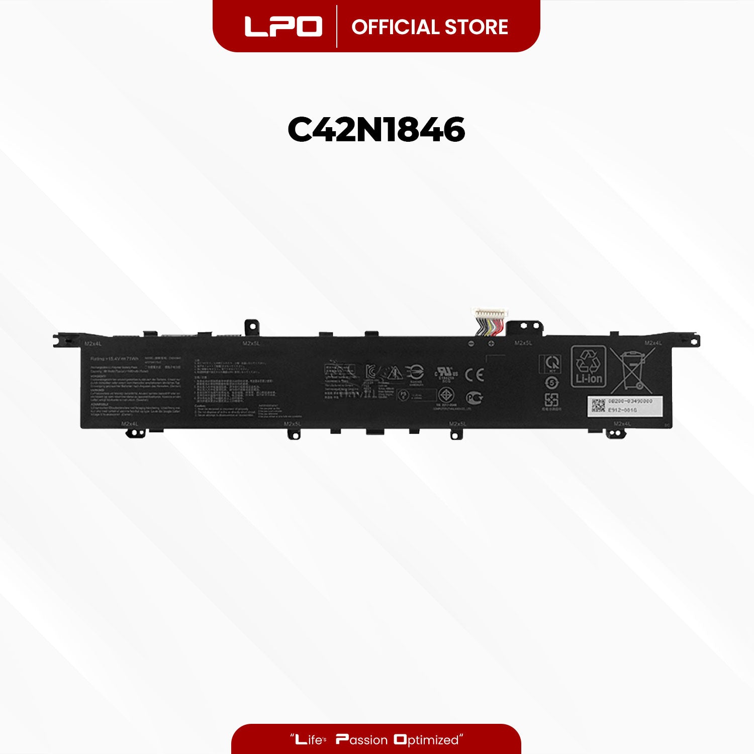 Laptop Battery C42N1846 Compatible with Asus ZenBook Pro Duo UX581 UX581G UX581GV
