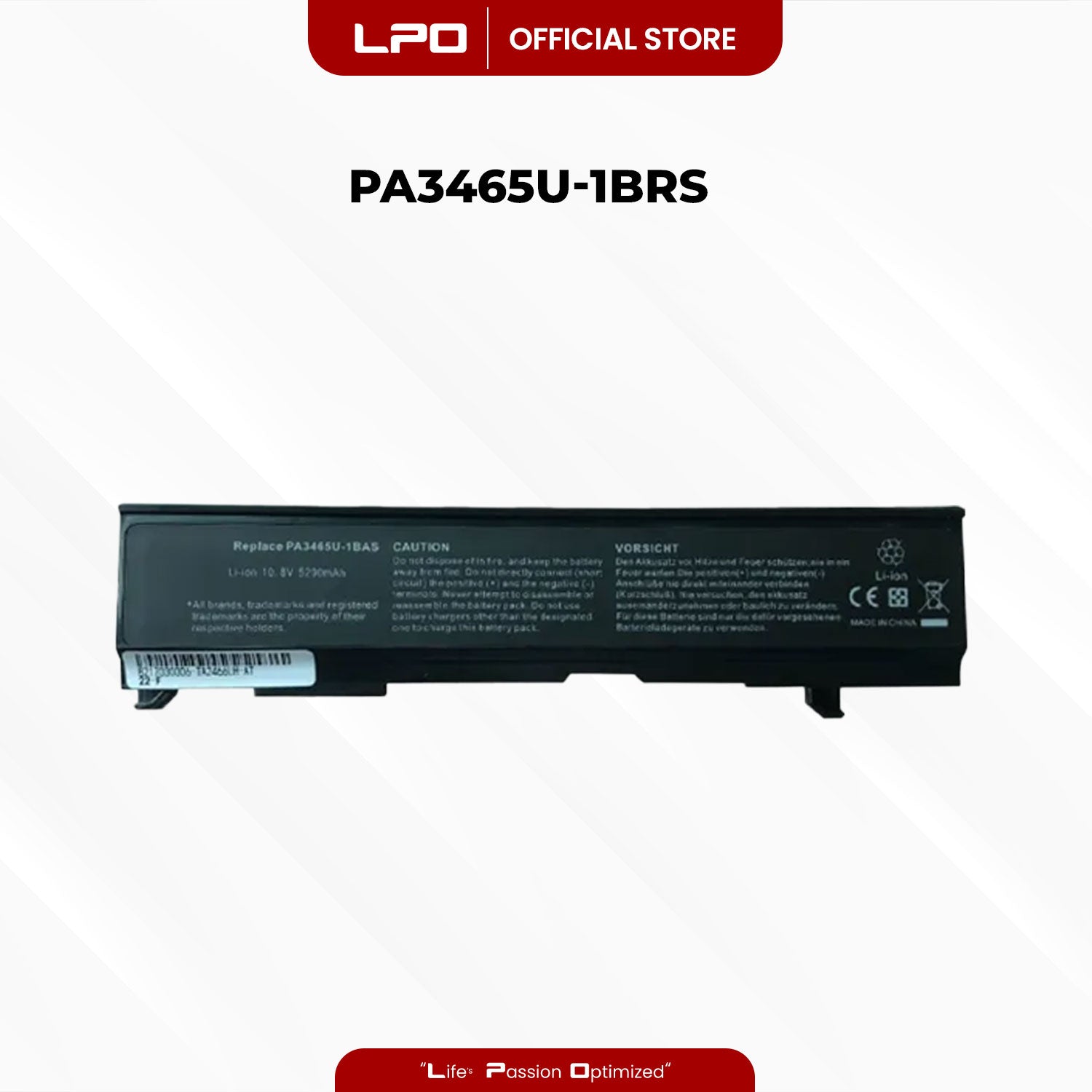 Laptop Battery PA3465U-1BRS Compatible with Toshiba Satellite A100 A105 A110 A135 Series