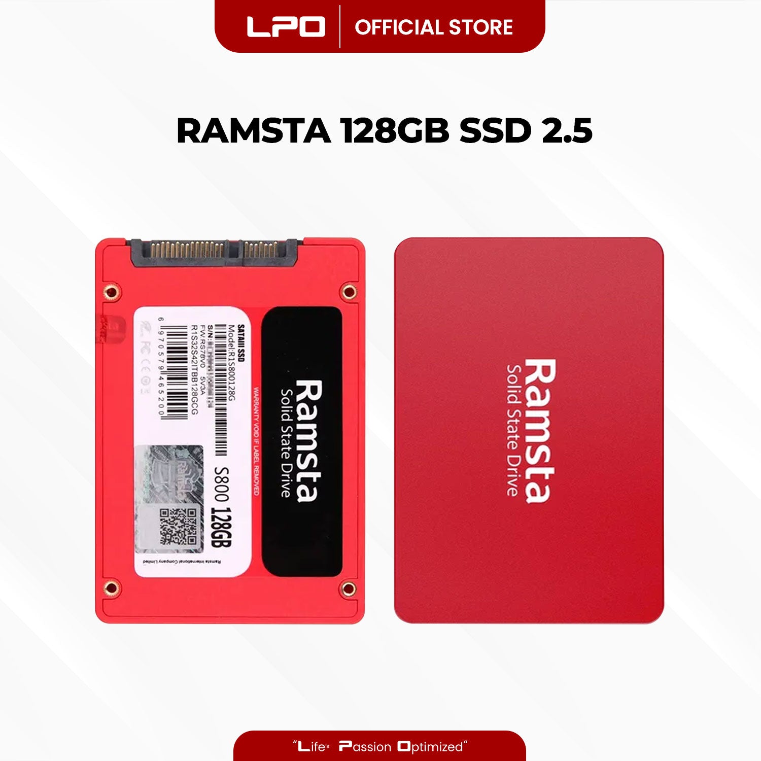 Ramsta 128GB SATA III SSD 2.5 For Laptop and Desktop