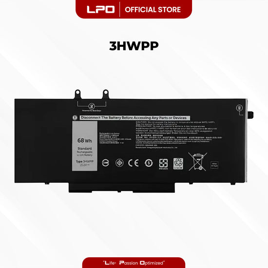 Laptop Battery 3HWPP Compatible with Dell Latitude 5401 5410 5411 // Latitude 5501 5510