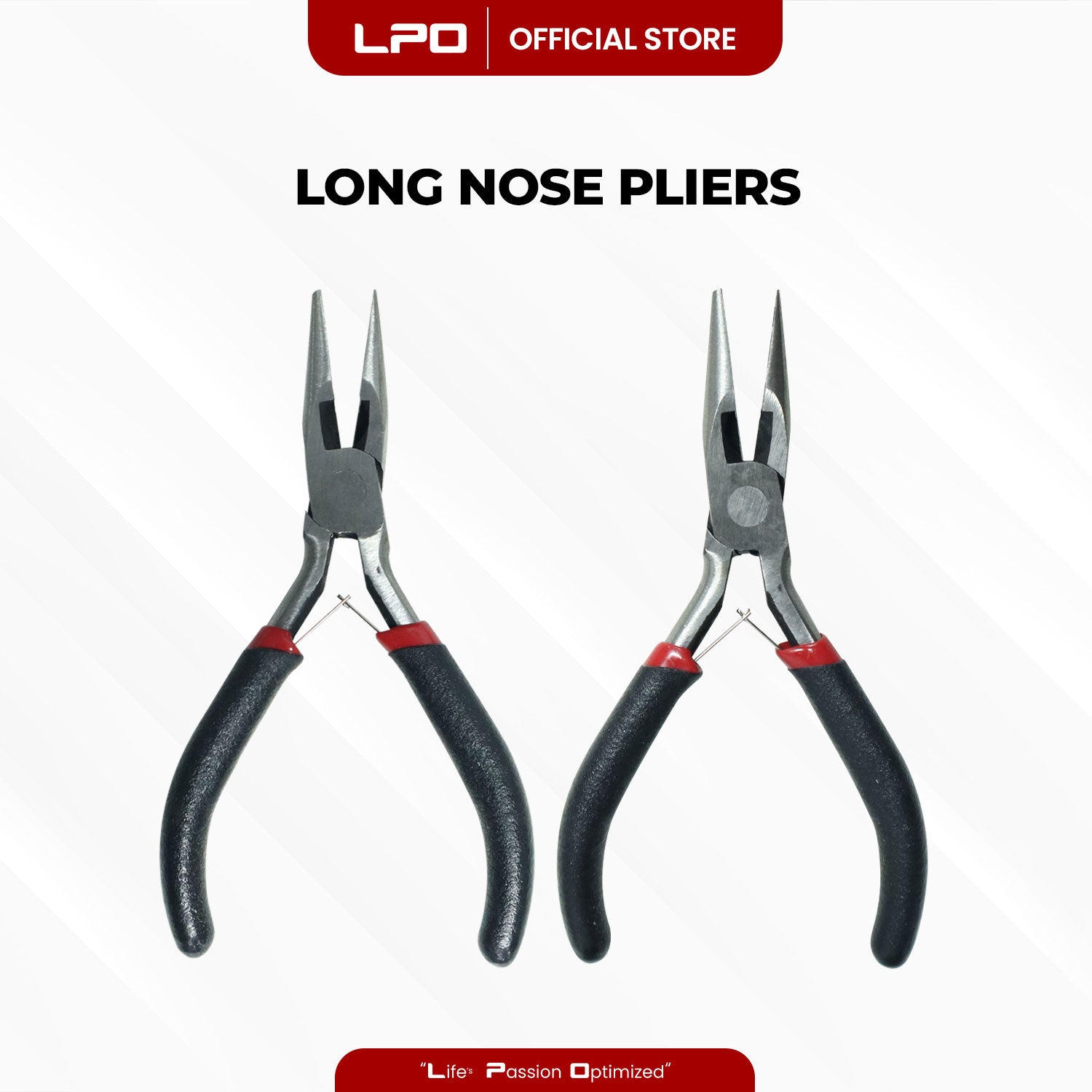 LPO Long Nose Pliers Mini Needle-Nose Pliers Multi-Function Electrician Wire Cutters DIY Jewelry Tool App