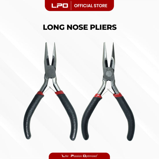 LPO Long Nose Pliers Mini Needle-Nose Pliers Multi-Function Electrician Wire Cutters DIY Jewelry Tool App
