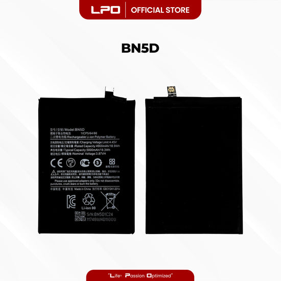 Cellphone Battery Xiaomi Redmi Note 11 2022 BN5D Compatible with Xiaomi Redmi Note 11S 2022 - LPO Laptop PC-Outlet