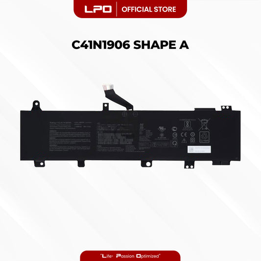 Laptop Battery C41N1906 SHAPE A Compatible with ASUS ROG Zephyrus Duo 15 GX550 GX550LXS