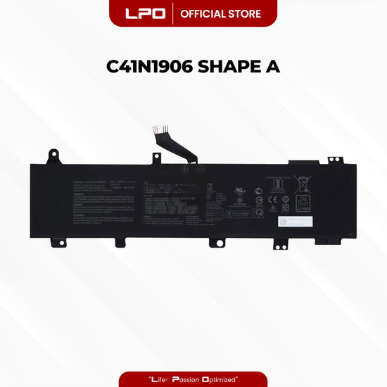 Laptop Battery C41N1906 SHAPE A Compatible with ASUS ROG Zephyrus Duo 15 GX550 GX550LXS