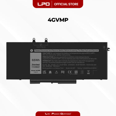 Laptop Battery 4GVMP Compatible with Dell Latitude 5400 5500 Precision 3540 Inspiron