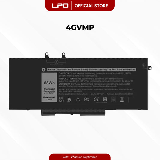 Laptop Battery 4GVMP Compatible with Dell Latitude 5400 5500 Precision 3540 Inspiron