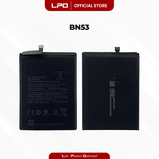 Cellphone Battery Xiaomi Redmi Note 10 Pro 2021 BN53 Compatible with M2101K6G, M2101K6R - LPO Laptop PC-Outlet