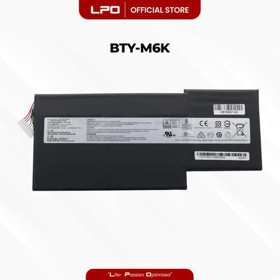 Laptop Battery BTY-M6K Compatible with MSI GF63 8RC-034CZ, GF63 8RD-646, GF63 8RC-057NL