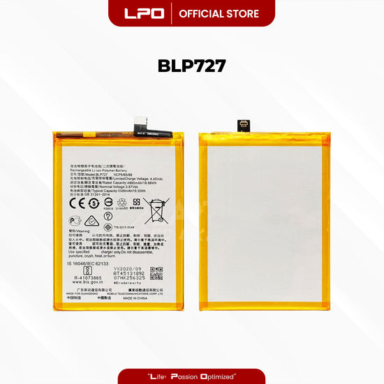 Cellphone Battery	Oppo A5 2020 BLP727 Compatible with Oppo A11, A9 CPH1931, CPH1959