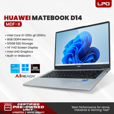 Pre owned Huawei MateBook D14 MDF-X
