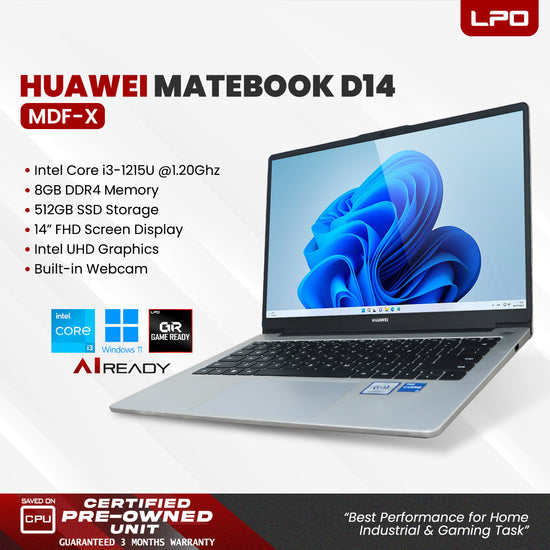Pre owned Huawei MateBook D14 MDF-X