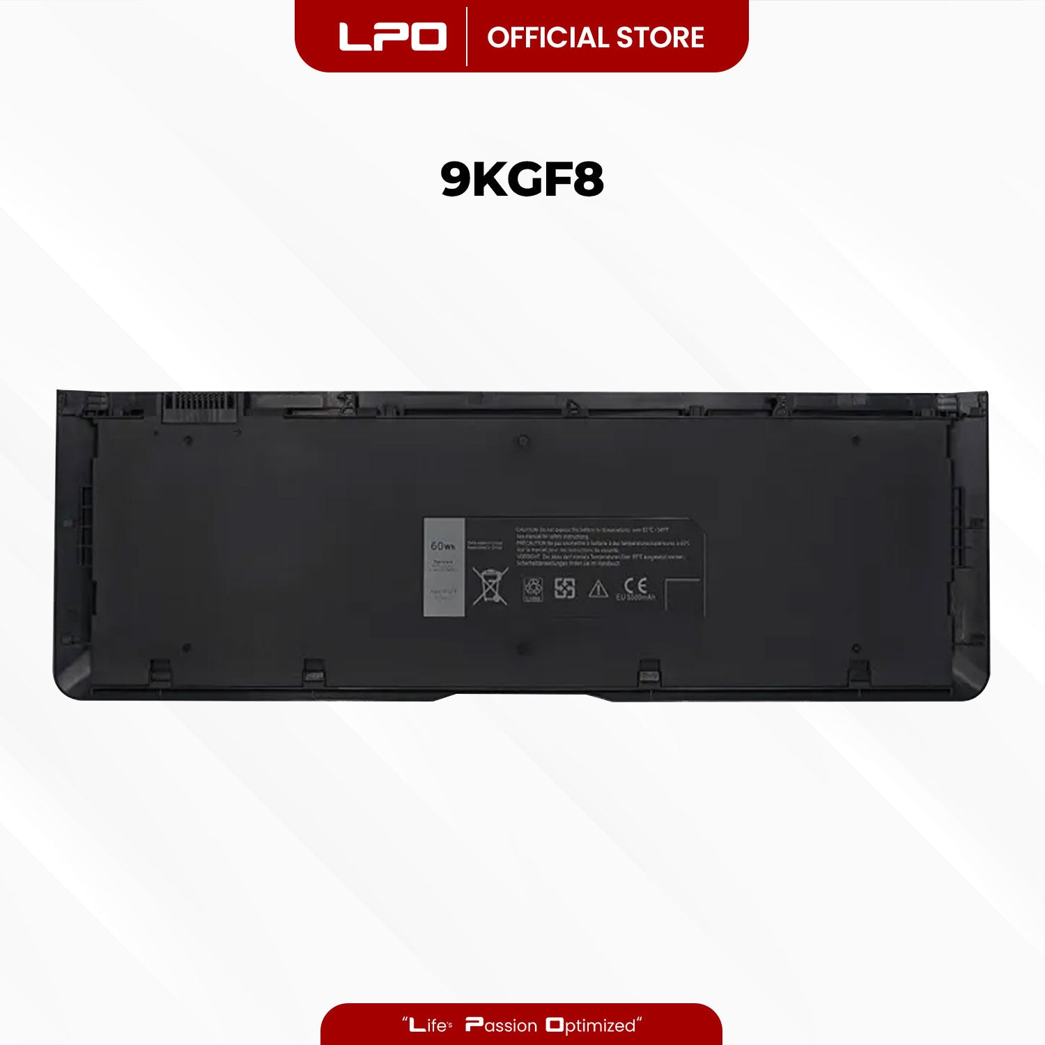 Laptop Battery 9KGF8 Compatible with Dell Latitude 6430U-100TB 6430U 6430U ULTRABOOK 6430U-102TB