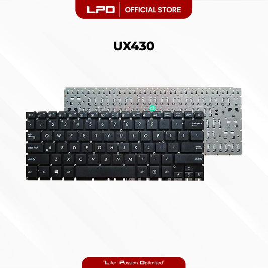 Laptop Keyboard ASUS UX430 UX430U Internal / Panel Black US Compatible with Asus ZenBook UX430u UX430ua UX430uq UX430un Series