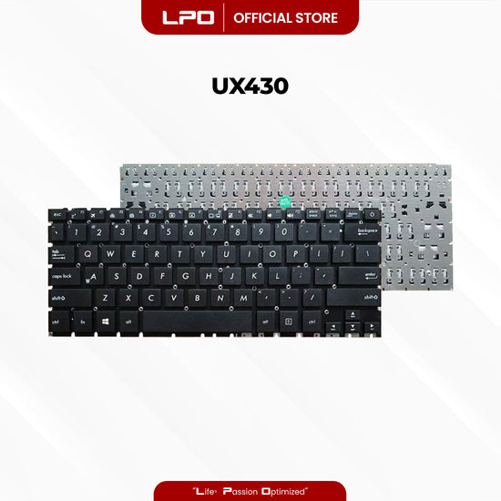 Laptop Keyboard ASUS UX430 UX430U Internal / Panel Black US Compatible with Asus ZenBook UX430u UX430ua UX430uq UX430un Series