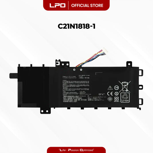 Laptop Battery C21N1818-1 Compatible with ASUS VivoBook 15 F512FA F512DA X512JA F512FB F512FJ F512FL F512UA X512FJ X512FL X512JF X512JP X512DK R564JA S512DK S512FA Series