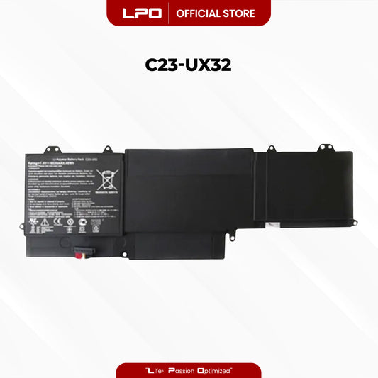 Laptop Battery C23-UX32 Compatible with Asus ZenBook U38DT, UX32A, UX32VD, U38N