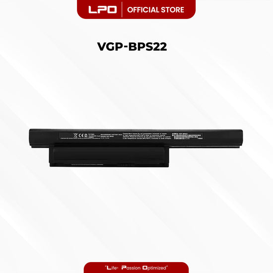 Laptop Battery VGP-BPS22 Compatibe with Sony VAIO VPC-E1Z1E, VPC-EA1, VPC-EA12EA/BI