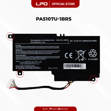 Laptop Battery PA5107U-1BRS Compatible with Toshiba Satellite S55 S55-a S50 S50-a S50t