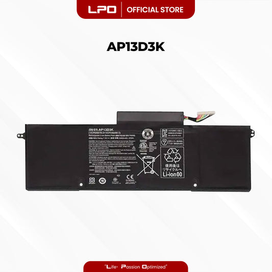Laptop Battery AP13D3K Compatible with Acer Aspire S3-392G, 54204G1, 54206G50TWS01