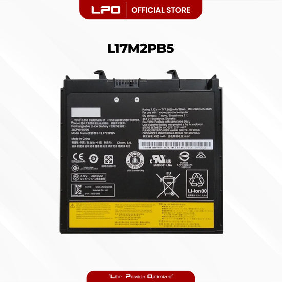 Laptop Battery L17M2PB5 Compatible with Lenovo V330-14ARR V330-14IKB V330-14ISK V330-15IKB - LPO Laptop PC-Outlet