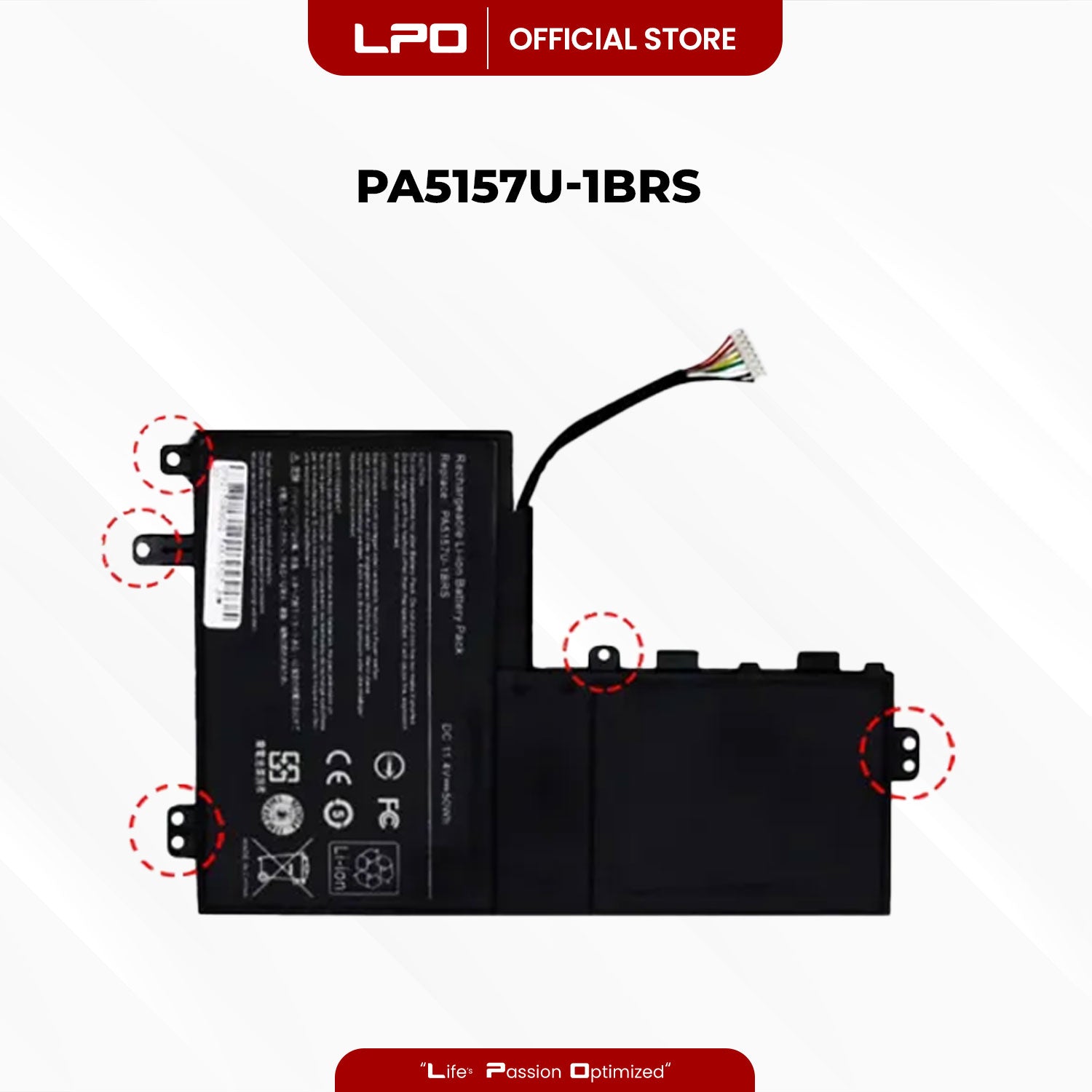 Laptop Battery PA5157U-1BRS Compatible with Toshiba Satelite E55T Series E55T-A5320 E55T-AST2N01