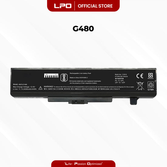 Laptop Battery G480 Compatible with Lenovo IdeaPad G560 0679, IdeaPad V360, IdeaPad V370