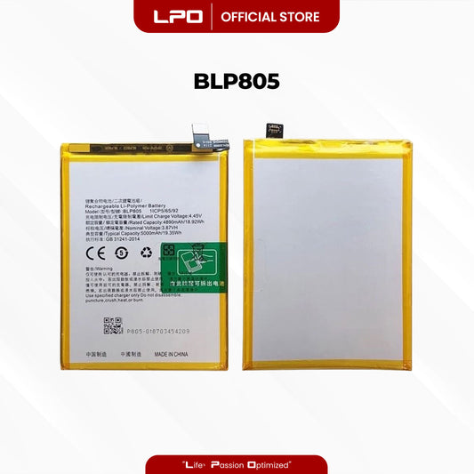 Cellphone Battery	Oppo A53 2020 / A33	BLP805 Compatible with CPH2127, CPH2131 - LPO Laptop PC-Outlet