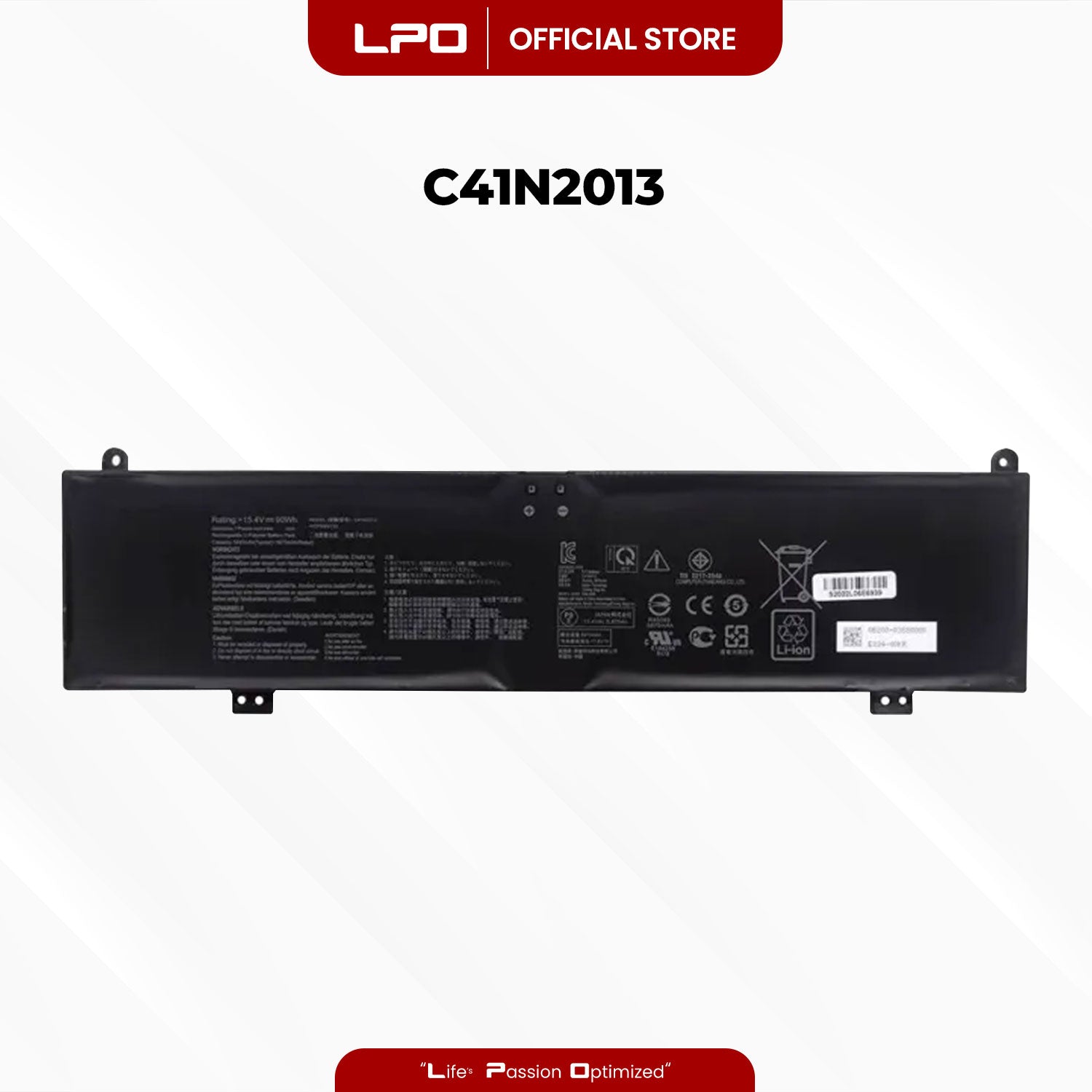 Laptop Battery C41N2013 Compatible with Asus ROG Zephyrus G15 G513 G513QR G513QY