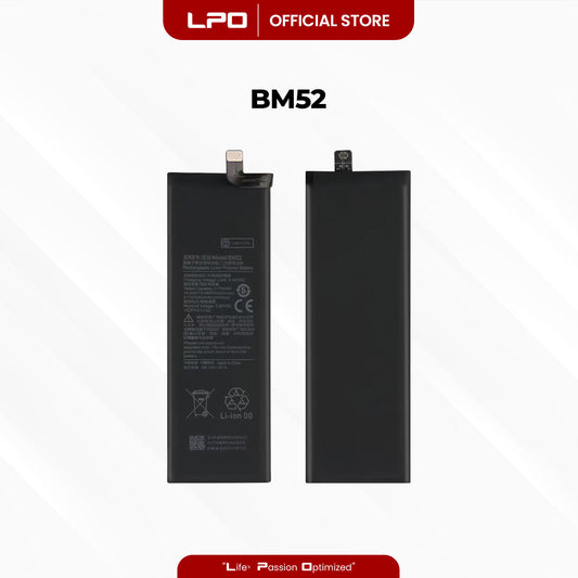 Cellphone Battery Xiaomi Mi Note 10 2019 BM52 Compatible with Mi Note 10 Lite, Mi CC9 Pro, M1910F4G - LPO Laptop PC-Outlet