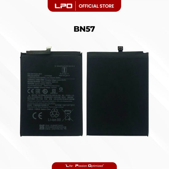 Cellphone Battery Xiaomi Poco X3 Pro 2021 BN57 Compatible with Xiaomi Poco X3 NFC 2020 - LPO Laptop PC-Outlet