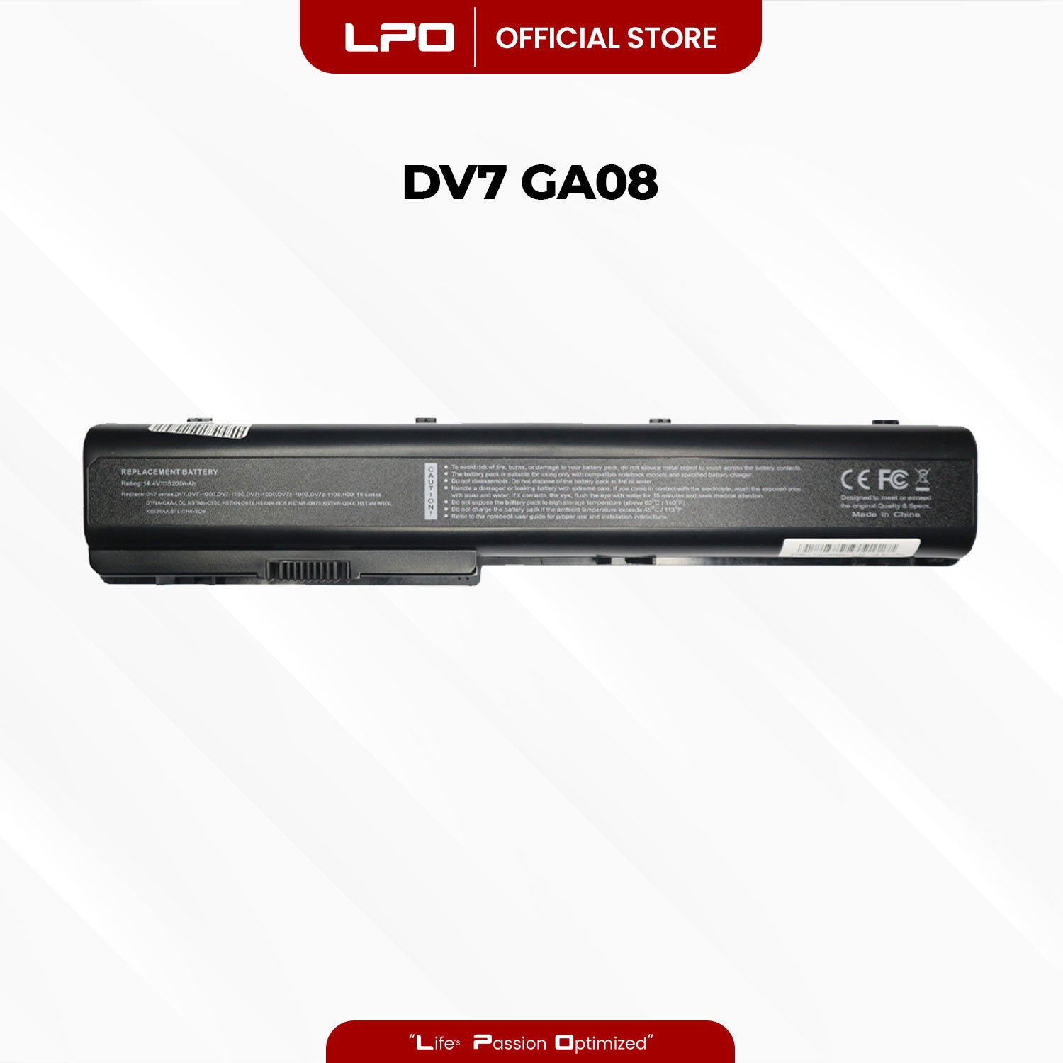 Laptop Battery DV7 GA08 Compatible with HP 464059-141 464059-142 464059-222 464059-251
