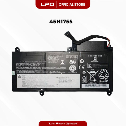 Laptop Battery 45N1755 Compatible with Lenovo ThinkPad E450