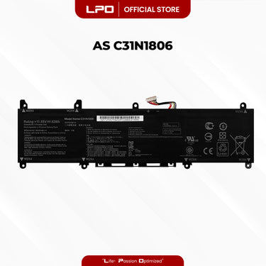 Laptop Battery C31N1806 Compatible with Asus VivoBook S13 X330UA X330UN X330FA - LPO Laptop PC-Outlet