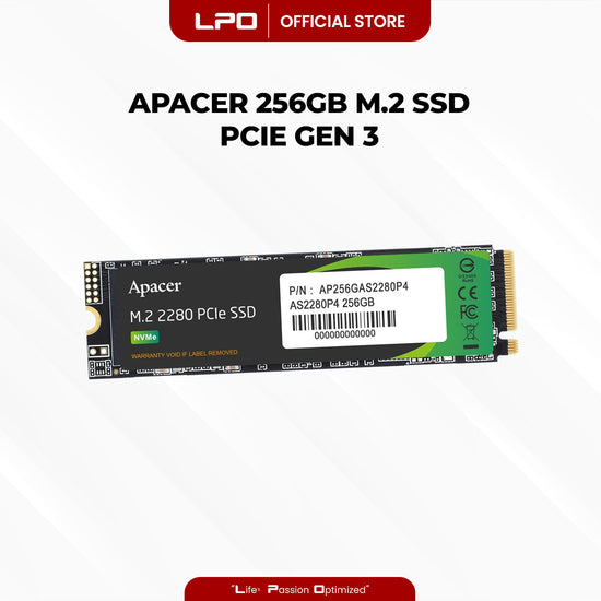 Apacer AS2280P4 256GB M.2 2280 PCIe (AP256GAS2280P4)