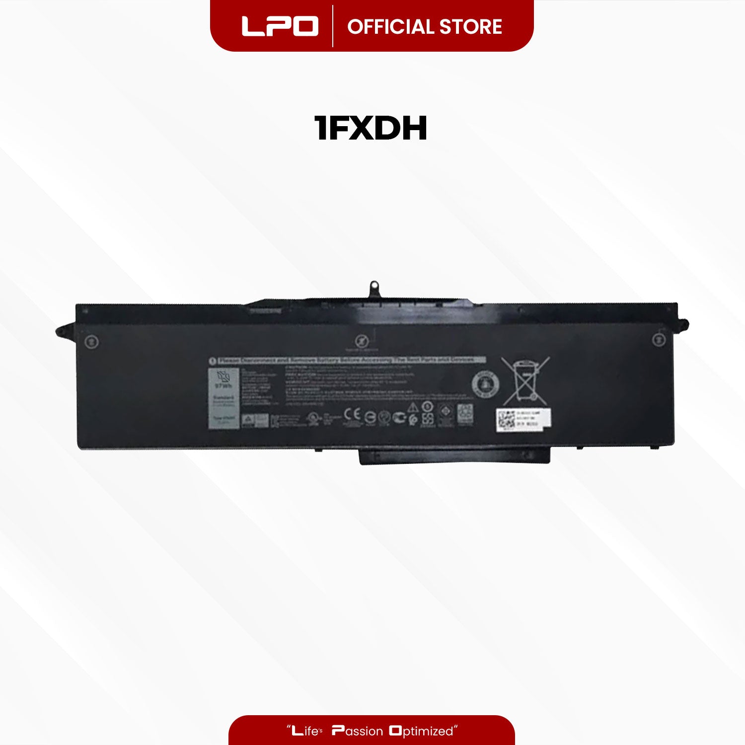 Laptop Battery 1FXDH Compatible with Dell Precision 3541 3551 Latitude 5501 5511 E5501