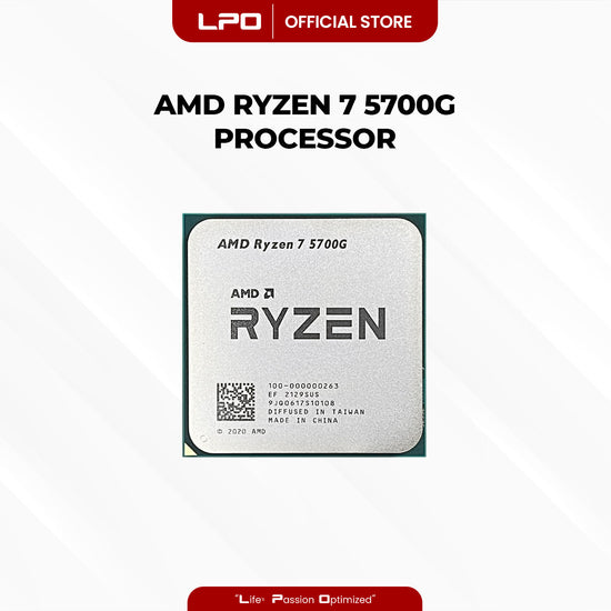 AMD Ryzen 7 5700G AM4 8 cores / 16 threads 3.8 GHz Up to 4.6 GHz 65W