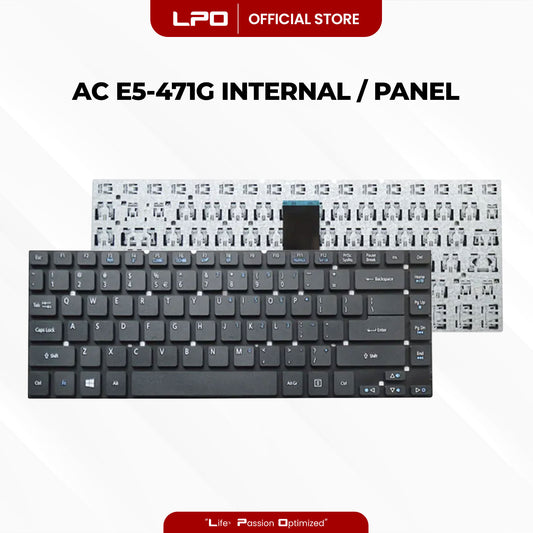 Laptop Keyboard ACER  E5-411 Internal Type / Panel Black US Compatible with Acer Aspire E5-411 ES1-431