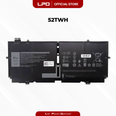 Laptop Battery 52TWH Compatible with Dell XPS 13 7390 2-in-1 Series Notebook.