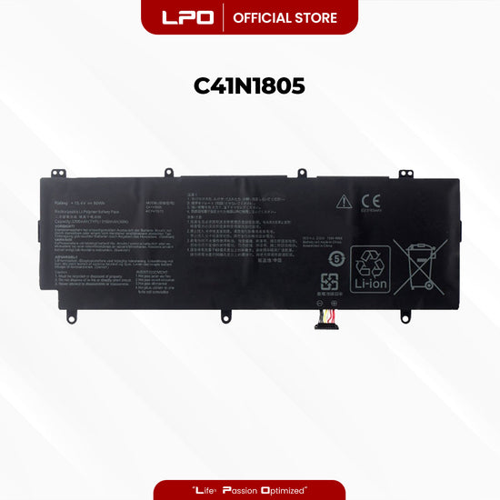 Laptop Battery C41N1805 Compatible with Asus Rog ZEPHYRUS S GX531GM-ES044T