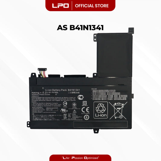 Laptop Battery B41N1341 Compatible with ASUS Q502 Q502LA Q502LA-BBI5T14 Q502LA-BBI5T12 Q502LA-BBI5T15 Series - LPO Laptop PC-Outlet