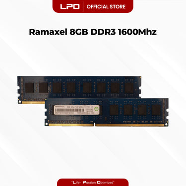Ramaxel 8GB DDR3 1600Mhz DIMM for Desktop RAM