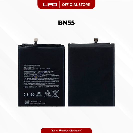 Cellphone Battery Xiaomi Redmi Note 9S 2020 BN55 Compatible with M2003J6A1G - LPO Laptop PC-Outlet