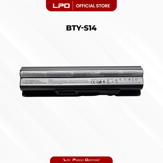 Laptop Battery BTY-S14 Compatible with MSI CR650, MSI CX650, MSI FR400, MSI FR600, MSI FR610