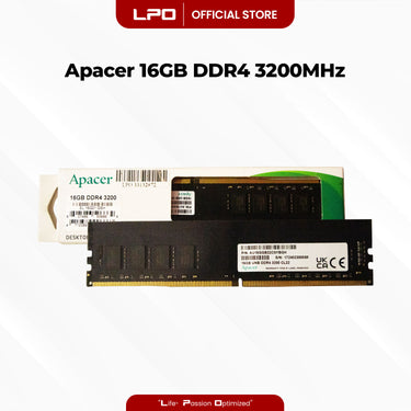 Apacer 16GB DDR4 3200Mhz DIMM for Desktop RAM