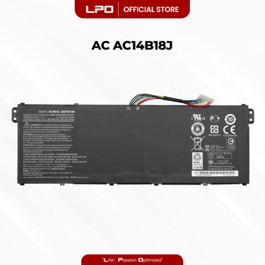 Laptop Battery AC14B18J Compatible with Acer Aspire V3-111 V3-111P V5-122 V5-122P V5-132 - LPO Laptop PC-Outlet