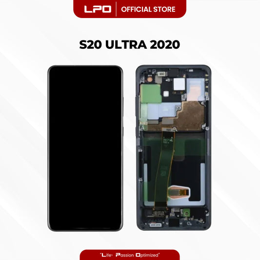 Cellphone LCD Screen	6.9" Samsung Galaxy S20 Ultra 2020 WITH FRAME Compatible with SM-G988B/DS