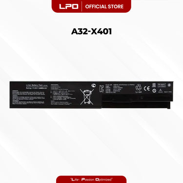 Laptop Battery A32-X401 Compatible with  Asus X501A X401 X401A X501 X401U X301 F301 F301A F401 F501 S301A S401U S501A Series