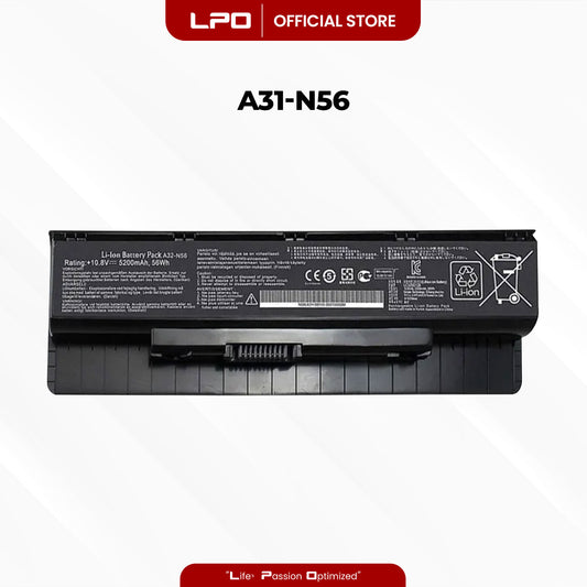Laptop Battery A31-N56 Compatible with Asus A31-N56 A32-N56 A33-N56 A32-N46 N46 N56 N76 R503C